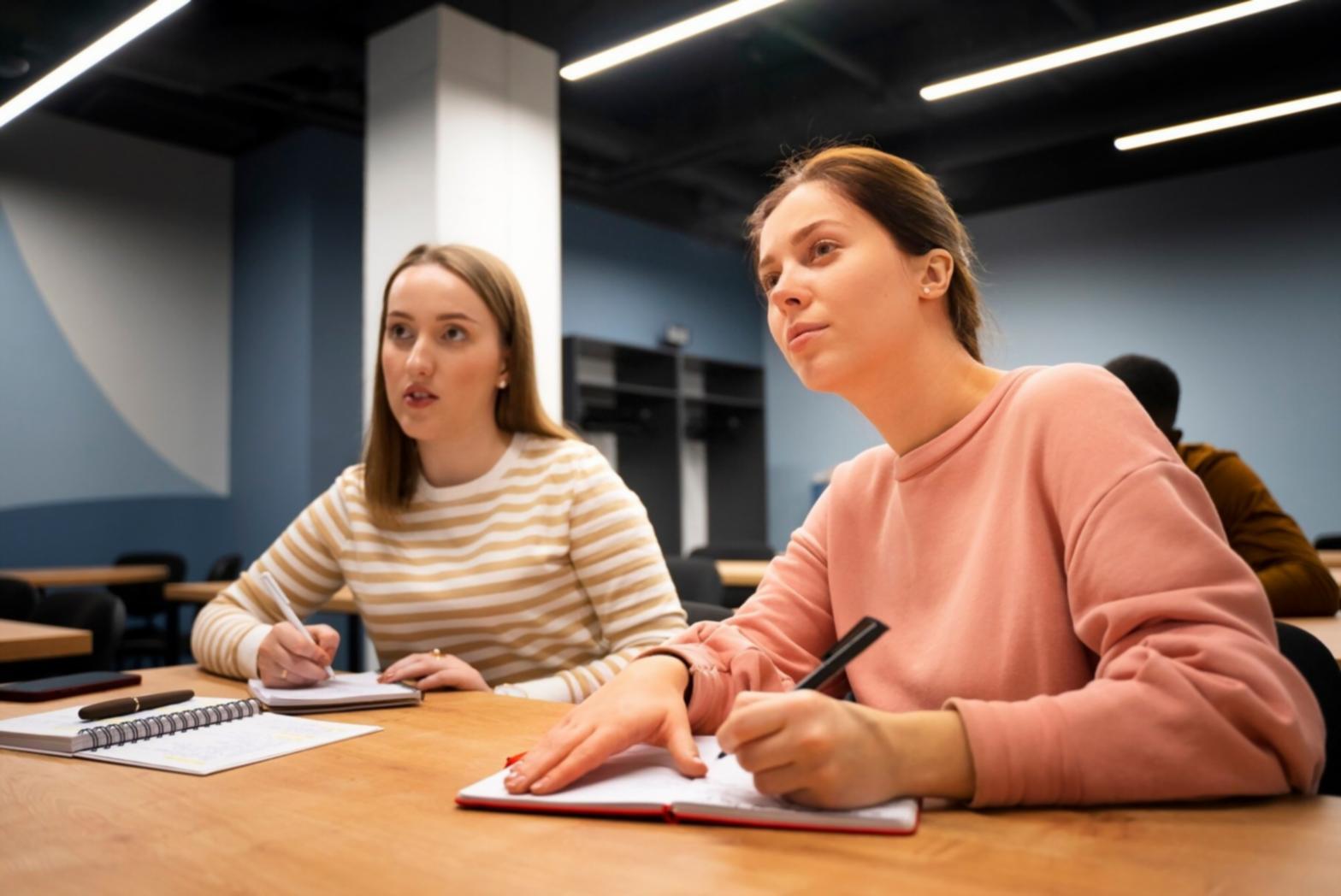 Étudiant travaillant sur des analyses financières avec graphiques et tableaux